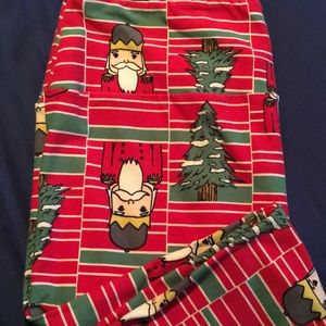 Christmas Tree and Nutcracker LuLaRoe Leggings